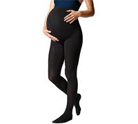 Be Mammy Women's Maternity Tights 100 DEN BE-1120 (Black, M)
