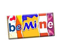 Be Mine Chocolate Bar Wrapper Novelty Funny Gift Birthday Christmas Valentines CH-099-N (without chocolate bar)
