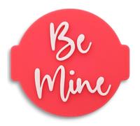 Be Mine Valentines Day Embosser Stamp for Fondant, Icing, Cupcake, Cake, Biscuits, Decoration