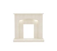 Be Modern Adriana Manila Fire Surround Set With Lights Included
