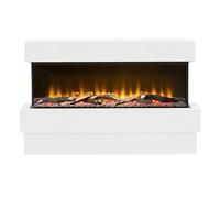 Be Modern Ashgrove White Outset Electric Fire Suite
