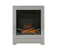 Be Modern Ekon 2Kw Chrome Effect Inset Electric Fire (H)565mm (W)410mm (D)140mm