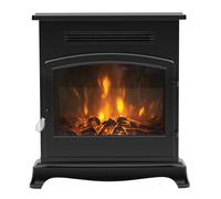 Be Modern 16 Black Outset Electric Stove Fire - Elstow