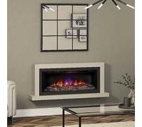 Be Modern Elyce Grande Electric Fire Cashmere