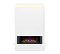 Be Modern Hanthorpe White Inset Electric Fire Suite