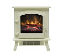 Be Modern Torva 1.8Kw Gloss Cream Cast Enamel Effect Electric Stove (H)528mm (W)445mm