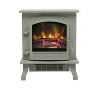 Be Modern Torva 1.8Kw Gloss Grey Cast Enamel Effect Electric Stove (H)528mm (W)445mm