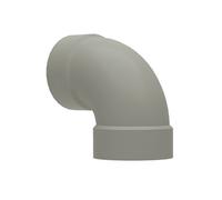 Be Modern Vertical Grey Flue Pipe (L)195mm (Dia)122mm