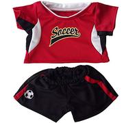 Be My Bear Red Football Kit & Ball to fit 15" Bear Factory Kits