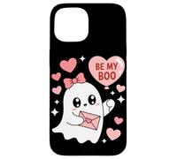 Be My Boo Cute Ghost for Sweethearts Halloween Love Fun Case for iPhone 15