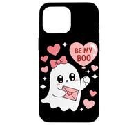 Be My Boo Cute Ghost for Sweethearts Halloween Love Fun Case for iPhone 16 Pro Max