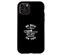 Be Nice Or I'll Empty My Spit Valve On You Trombone Musician Case for iPhone 11 Pro
