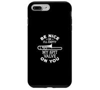 Be Nice Or I'll Empty My Spit Valve On You Trombone Musician Case for iPhone 7 Plus/8 Plus