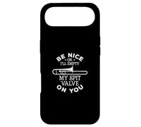 Be Nice Or I'll Empty My Spit Valve On You Trombone Musician Case for iPhone Air