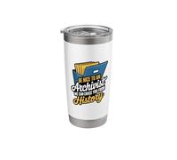 Be Nice to an Archivist We Can Erase You, Librarian Reader Stainless Steel Insulated Tumbler