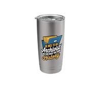 Be Nice to an Archivist We Can Erase You, Librarian Reader Stainless Steel Insulated Tumbler