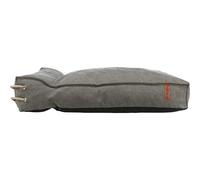 Be Nordic Föhr Cushion, With Rim, 80 × 60 cm, Dark Grey