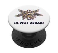 Be Not Afraid Biblical Angel Ophanim Seraphim PopSockets Adhesive PopGrip