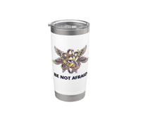 Be Not Afraid Biblical Angel Ophanim Seraphim Stainless Steel Insulated Tumbler