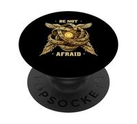 Be not Afraid Biblically Accurate Angel Vintage Ophanim PopSockets Adhesive PopGrip