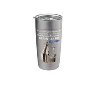Be Not Afraid Quote John Paul 2 Pope Message Stainless Steel Insulated Tumbler