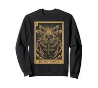 Be Not Afraid Seraphim Biblical Angel All Seeing Eye Goth Sweatshirt