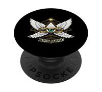 Be Not Afraid: Seraphim Ophanim Angel PopSockets Adhesive PopGrip