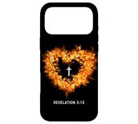 Be on Fire for JESUS: Revival Christian Revelation 3:15 Case for iPhone 17 Pro Max