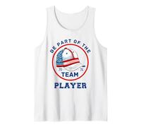 Be Part of The Team Baseball Design Player Version 2026 Tank Top
