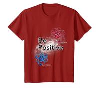 Be Positive Funny Motivational Physics Chemistry T-Shirt