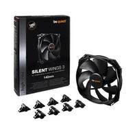 Be Quiet (BL065) Silent Wings 3 14cm Case Fan, Black, Fluid Dynamic Bearing