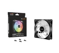 be quiet! Light Wings LX High Speed 120mm ARGB Black PWM Fan