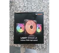 be quiet! Light Wings LX High Speed 140mm ARGB Black PWM Triple Fan Pa