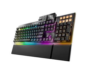be quiet! Dark Mount Mechanical Keyboard | Linear | Hot-Swappable Lubricated Silent Switches | Detachable Numpad and Media Dock | Programmable ARGB Keys | Quality PBT Double Shot Keycaps | BT001US