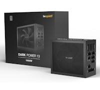 be quiet! Dark Power 13 1000W power supply, ATX 3.0, 80 PLUS Titanium, full support for PCIe 5.0 GPUs, Silent Wings fan, virtually inaudible operation, overclocking key, modular cable management