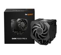 be quiet! Dark Rock Pro 6 Air Cooler, Extremely High CPU Cooling Performance, Semi-Passive Quiet Mode, 7 High Performance Heat Pipes, 2 Virtually Inaudible Silent Wings PWM Fan, Easy Installation