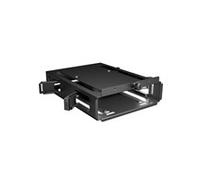 be quiet! HDD Cage 2, Perfect Mounting For One HDD Or Up To 2 SSDs, for Dark Base Pro 901 Case, 3 years manufacturer's warranty.