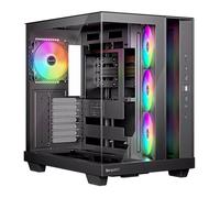 be quiet Light Base 500 LX, Black, w/ Tempered Glass Window, 4x Light Wings LX