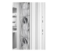 be quiet Light Base 500 LX, White, w/ Tempered Glass Window, 4x Light Wings LX