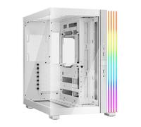 be quiet Light Base 600 DX, White, w/ Tempered Glass Window, ARGB LED Strip, US