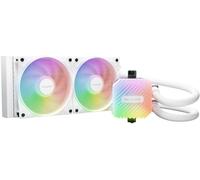 be quiet! Light Loop 240mm White CPU Liquid Cooler for Overclocked Systems | All-in-One Water Cooling, AIO with 2X Silent 120mm PWM High-Speed ARGB Fans, ARGB Cooling Block, ARGB-PWM-Hub, Refill Port