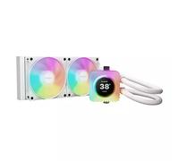 be quiet Light Loop IO LCD 240mm AIO Cooler, White, 2.1" LCD Display, 2x Light