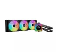 be quiet Light Loop IO LCD 360mm AIO Cooler, Black, 2.1" LCD Display, 3x Light