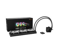 be quiet Light Loop IO LCD 360mm AIO Cooler, Black, 2.1" LCD Display, 3x Light