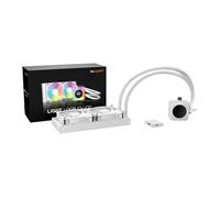 be quiet Light Loop IO LCD 240mm AIO Cooler, White, 2.1" LCD Display, 2x Light