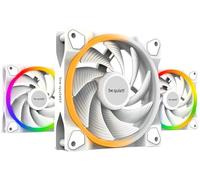 be quiet! Light Wings 120mm PWM High-Speed White PC Case Fan, 3 Fans Included, ARGB Lighting, Multiple Colours and Modes, Silence-Optimized Fan Blades, High Air Pressure, Low Noise