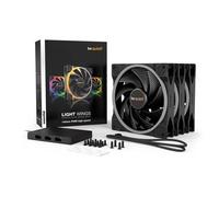be quiet! Light Wings 140mm PWM High Speed - Fan Triple Pack
