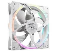 be quiet! Light Wings 140mm PWM Reverse, White, ARGB Lighting, Ultra-Quiet Operation Max 25.5dB(A), High Airflow, 60,000 Hours
