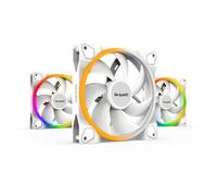 be quiet Light Wings 140mm PWM White fan, 3 fans included, ARGB lighting, multi