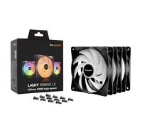 be quiet! Light Wings LX 120mm PWM ARGB High-Speed Triple Fan Pack in